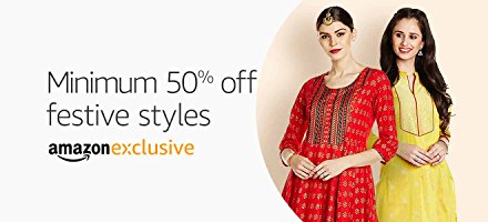 Festive styles: Min. 50% off